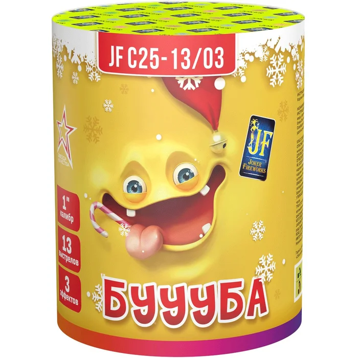 Фейерверк JFC25-13/03 Буууба
